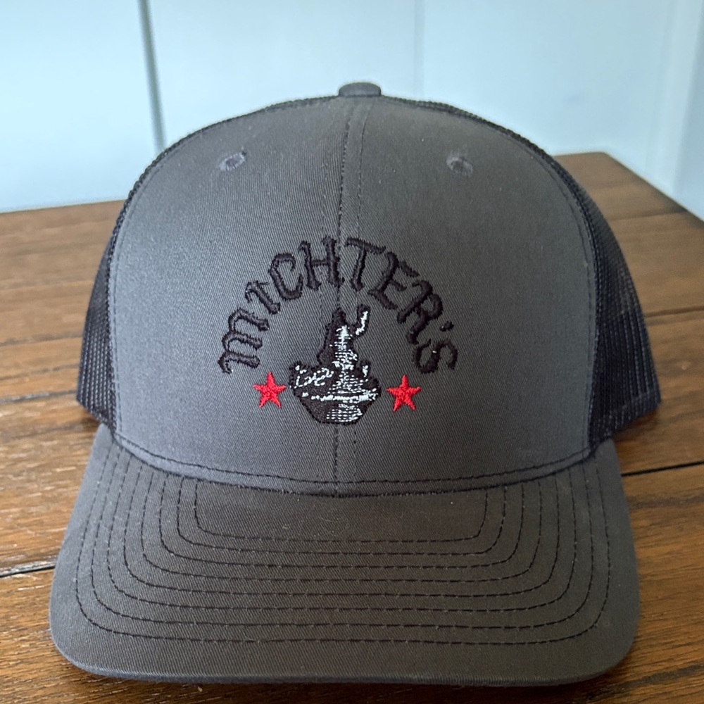 Michter's Gray and Black Cap